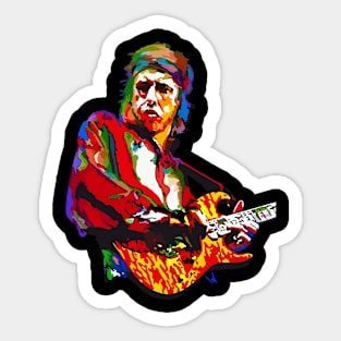 Dire Straits Guitar Sticker